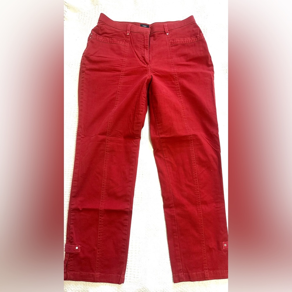 🏆Haggar Salmon Colour Cropped Pants